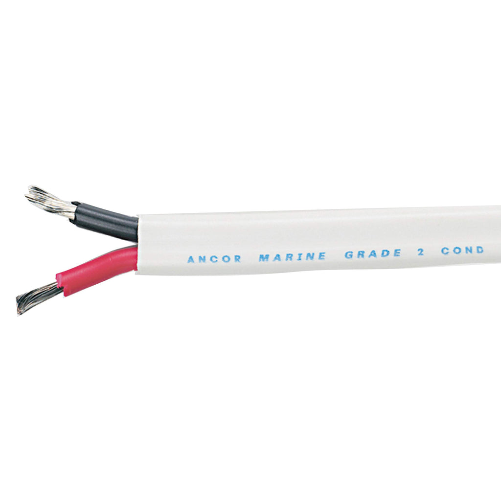 ANCOR MARINE GRADE 121350 Duplex Cable, 12/2 AWG (2 x 3mm2), Flat - 500ft