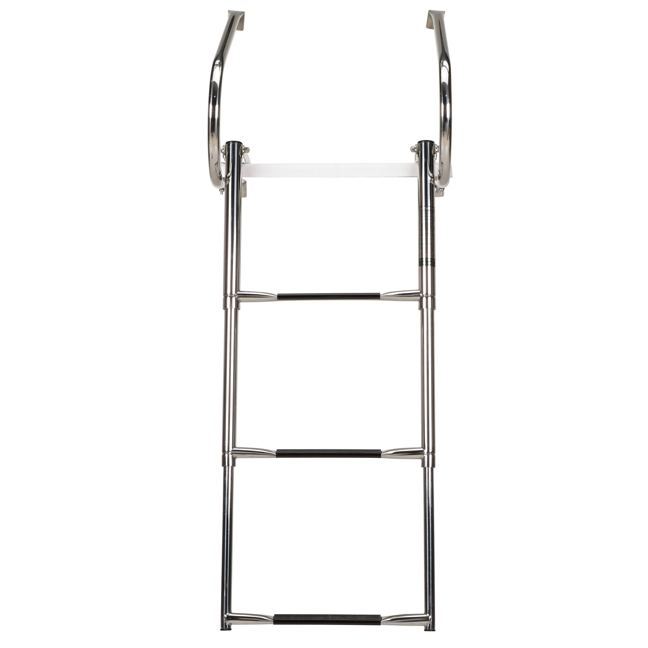 Seachoice Universal Swim Platform w/Top-Mount Telescoping Ladder, 3 Step Ladder, Inboard/Outboard
