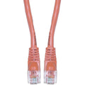 CableWholesale Cat5e Ethernet Crossover Cable, 24AWG Stranded Pure Copper, RJ45 Gold Plate Connector, Snagless Boot Unshielded Twisted Pair (UTP) Internet Network Patch Cable, 7 Foot, Orange