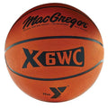 MacGregor Official Rubber Basketball W/YMCA Logo