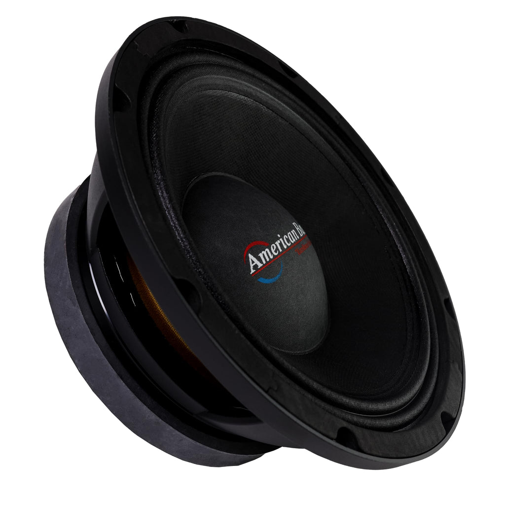 AVD. American Bass Godfather 10 Midrange Car Speaker, 800 Watt Maximum Power, Mid Bass Car Audio Stereo Woofer Loudspeaker, 10 inch 4 Ohm Voice Coil