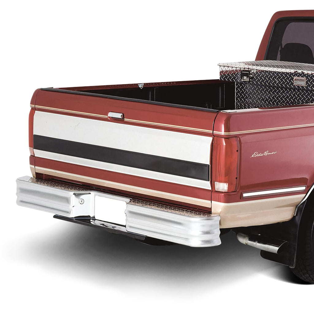 Westin 21000 Diamondstep Rear Bumper fits 1967-1993 Fleet Side 1973-1991 C/K Fleet Side Crew Cab 1978-1985 Ram Charger 1978-1996 Bronco 1997-1998 F250 F350 HD Style Side (Exc F250LD)