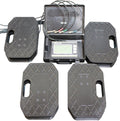 Proform 67650 Vehicle Scale System Kit with 14-1/2" x 9-1/2" x 2-1/2" 4-Scale Pads - 1,250 lbs. Capacity Per Scale