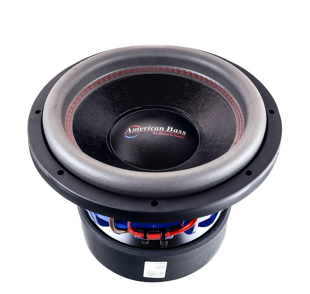 American Bass HD 12" Car Subwoofer, 1 Ohm, 4000W Max