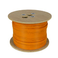 CableWholesale 2 Strand Fiber Optic Cable, Multimode, Orange, 1000ft Spool