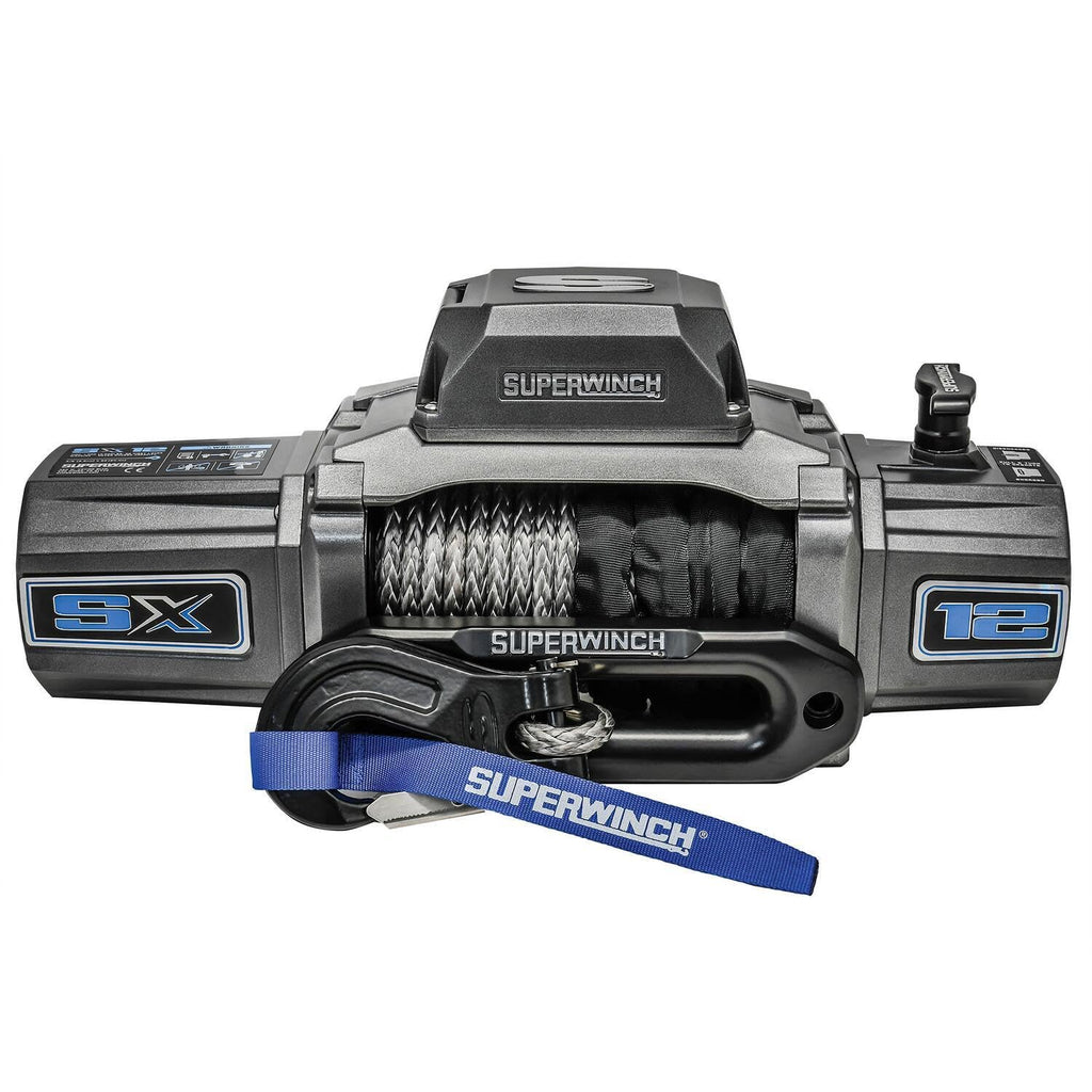 Superwinch 1712201 SX12SR 12V DC Winch 12,000lb (5,443kg)