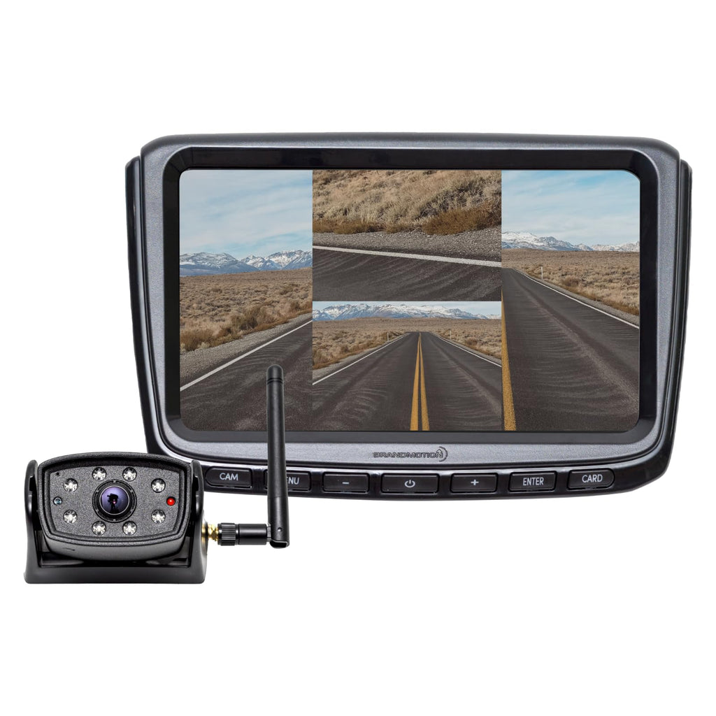 Brandmotion AHDS-7810V2 Wireless HD Observation System with 7" DVR Monitor