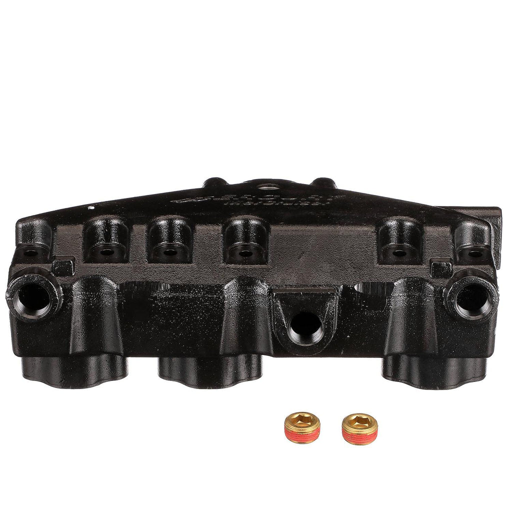 Quicksilver 864612T01 Exhaust Manifold, Dry Joint, for Select MerCruiser V6 Sterndrives