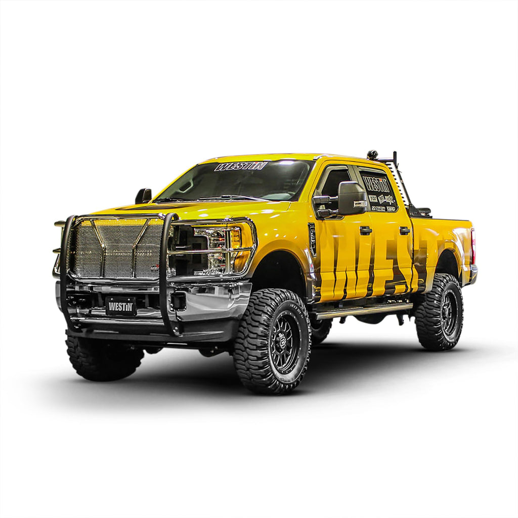 Westin 57-3900 HDX 1-Piece Grille Guard fits 2017-2022 F250 F350