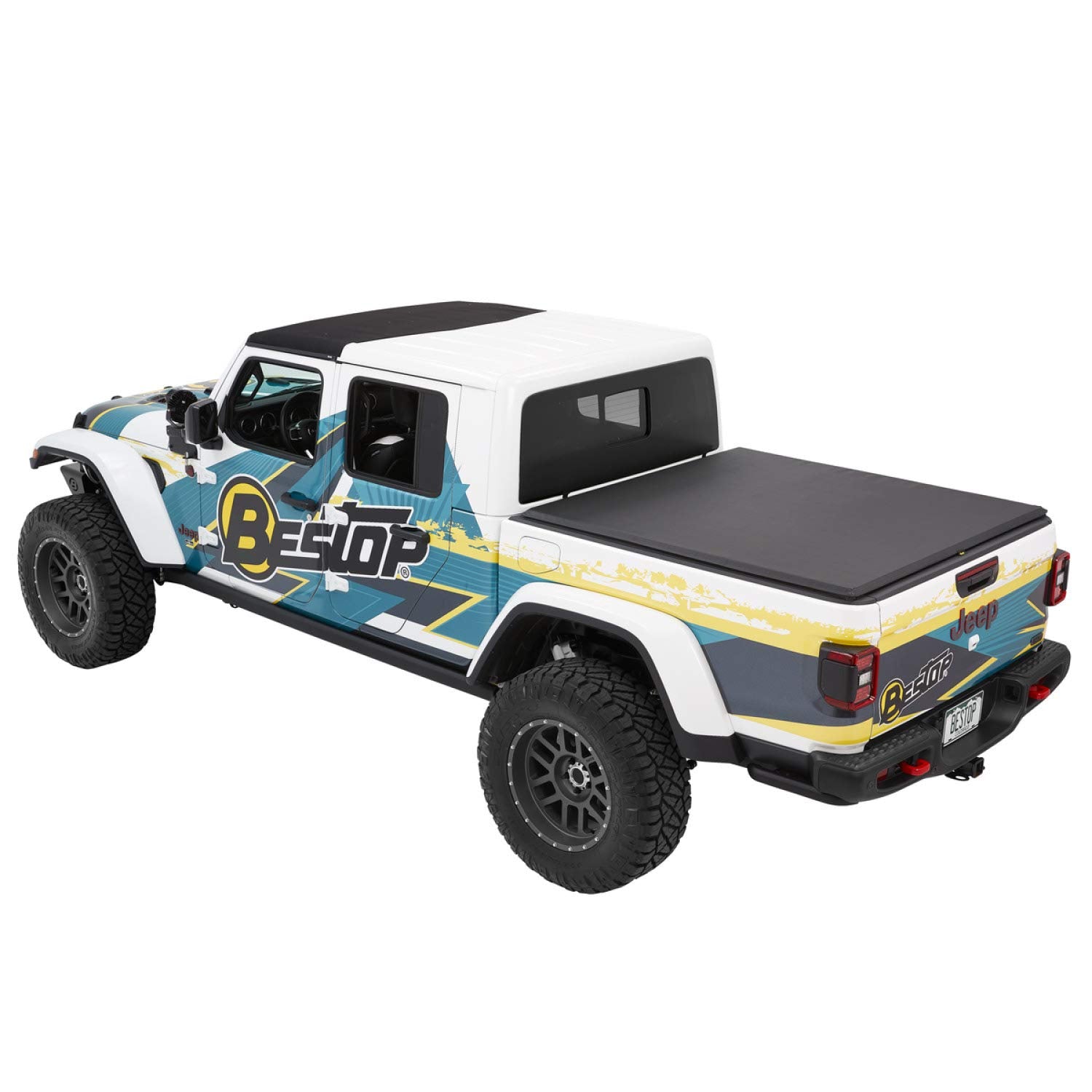 Bestop EZ-Roll Soft Tonneau 1928017 for Jeep Gladiator JT 2020-2027