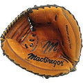 MacGregor mens Leather Catchers mitt, Black, Large US