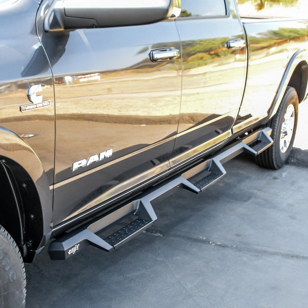 Westin 56-534345 HDX Drop Wheel to Wheel Nerf Bars Textured Black Pair