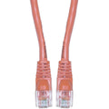 25-Feet CAT6, UTP, Crossover, with Molded Boot, 350MHz, Orange (10X8-33325)