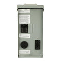 Midwest U041C010P 70A Unmetered Power Pedestal • Outdoor Surface Mount Panel • 30A TT-30R + 20A GFCI Receptacles • Lockable Weatherproof Design • for RV Parks, Campgrounds, and Mobile Homes