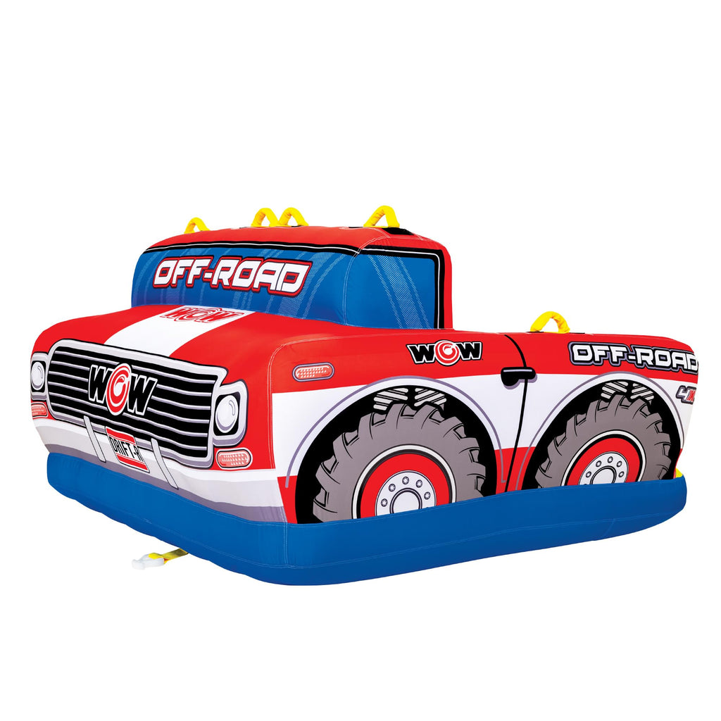 Wow Sports Off-Road Pickup Towable Tube - 1-3 Person - Limited Edition