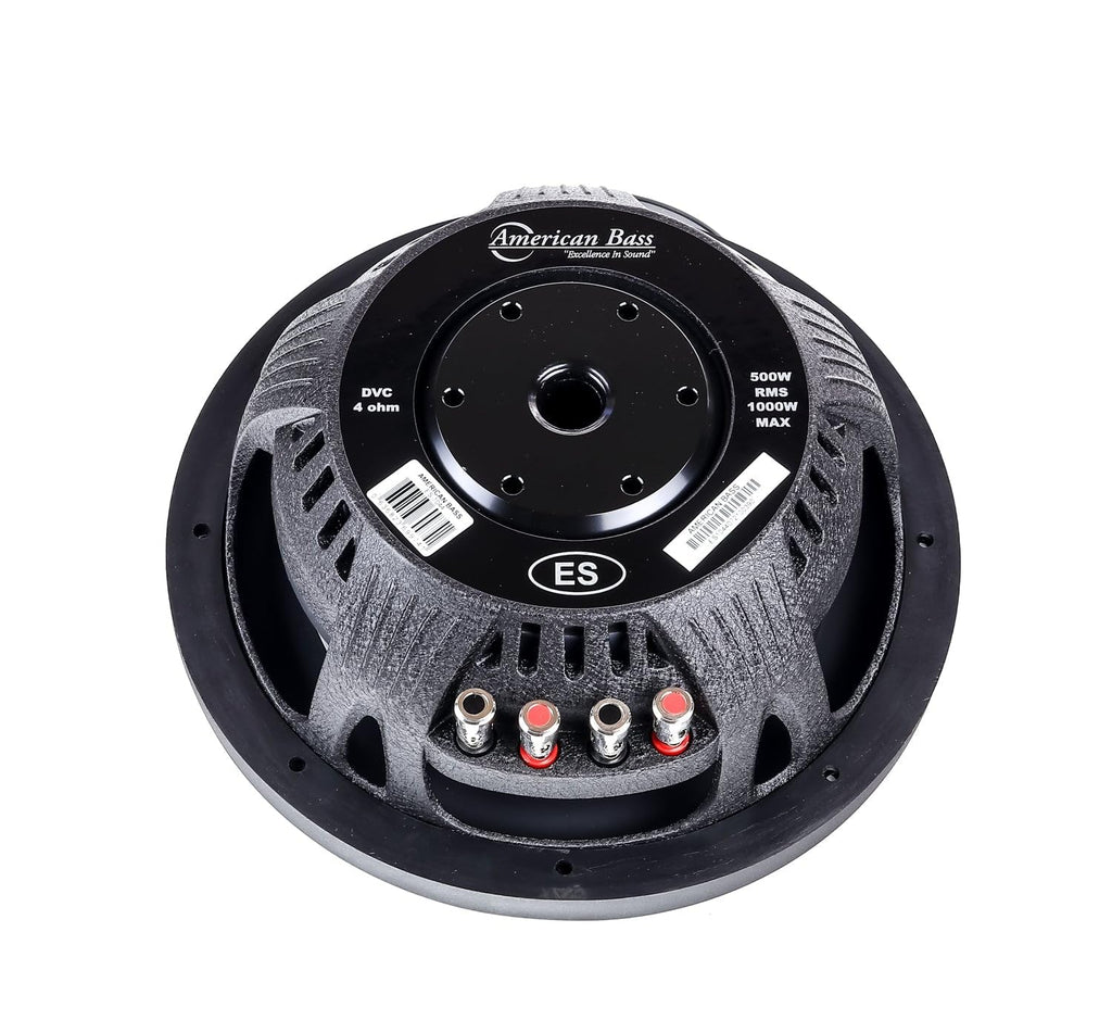 American Bass ES 10" 1000 Max Watts Car Subwoofer