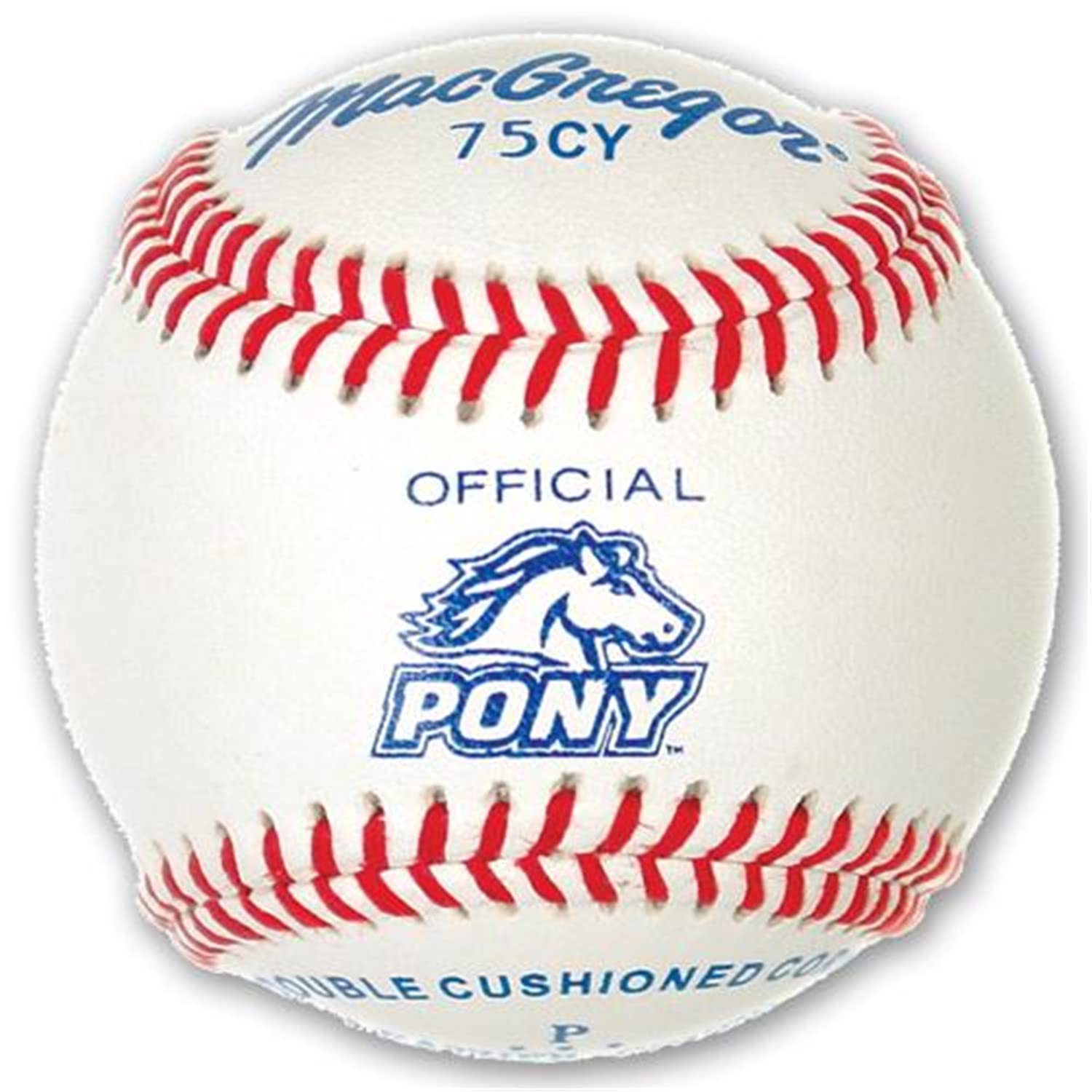 MacGregor Youth 75CY Official Pony League Baseball (One Dozen)