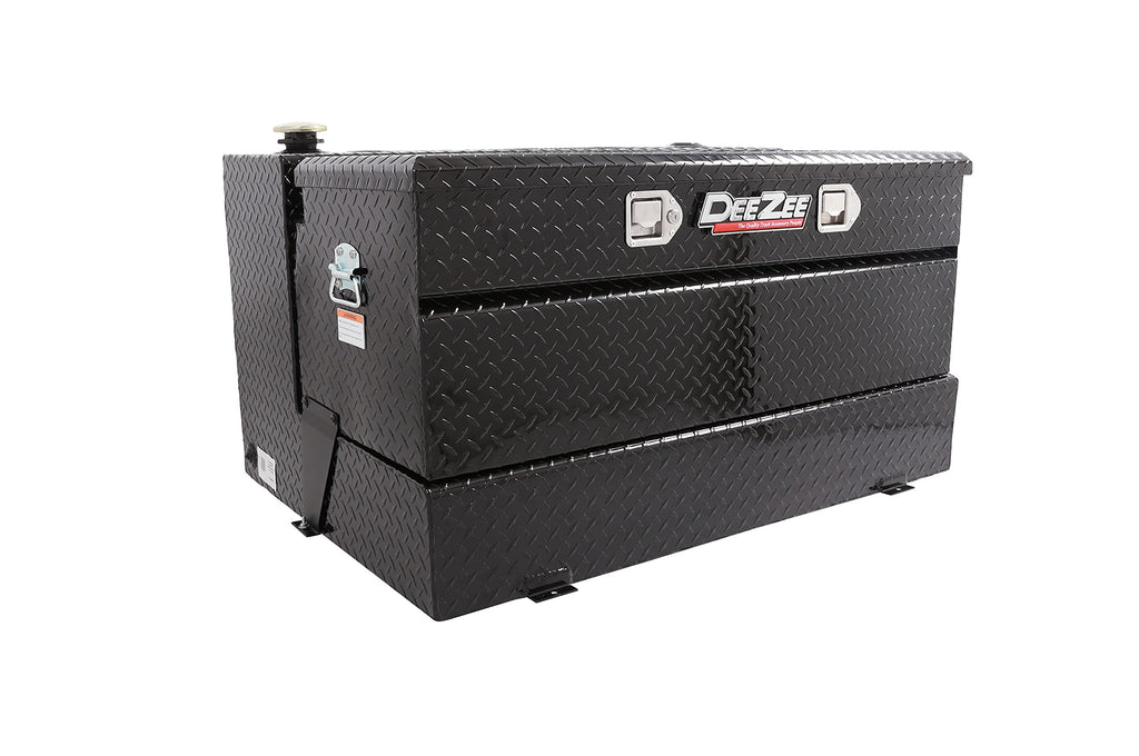 Dee Zee DZ92647B Black (92 gallon) Black Aluminum Combo Transfer Tank & Tool Box