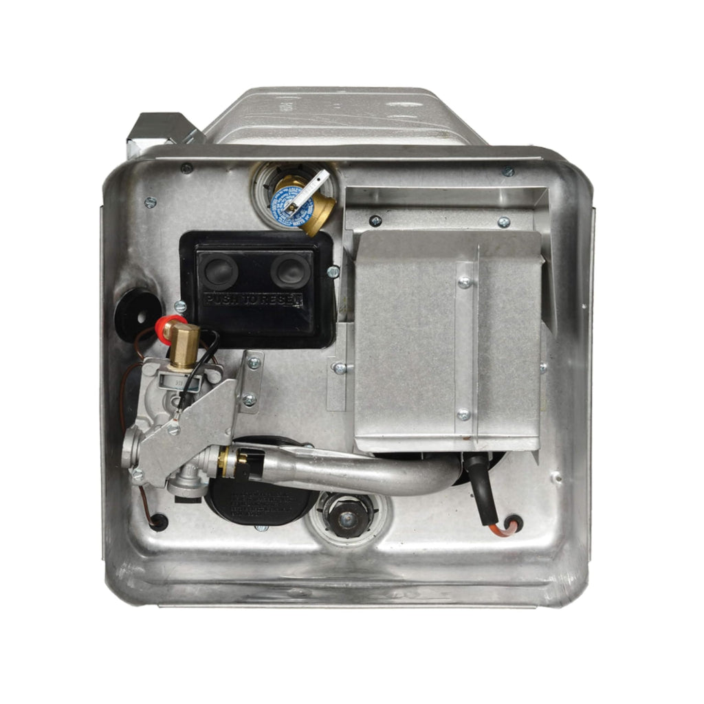 Suburban Advantage RV Tank Water Heater SW10DE - 10 gallon Porcelain Lined Steel Tank with Direct Spark Ignition (DSI) and Incoloy Electric Element (5243A)