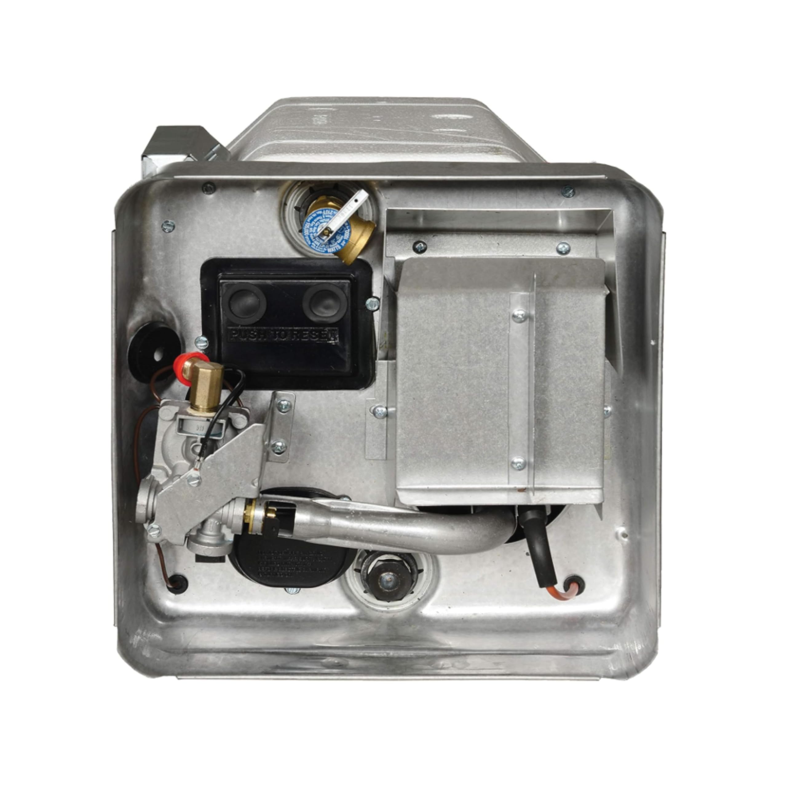 Suburban Advantage RV Tank Water Heater SW10DE - 10 gallon Porcelain Lined Steel Tank with Direct Spark Ignition (DSI) and Incoloy Electric Element (5243A)