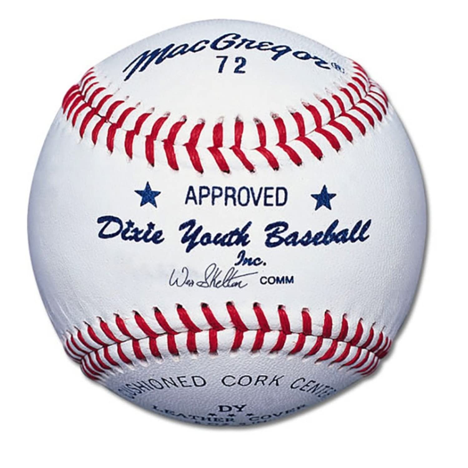Macgregor Youth 72 Official Dixie Baseball (One Dozen)