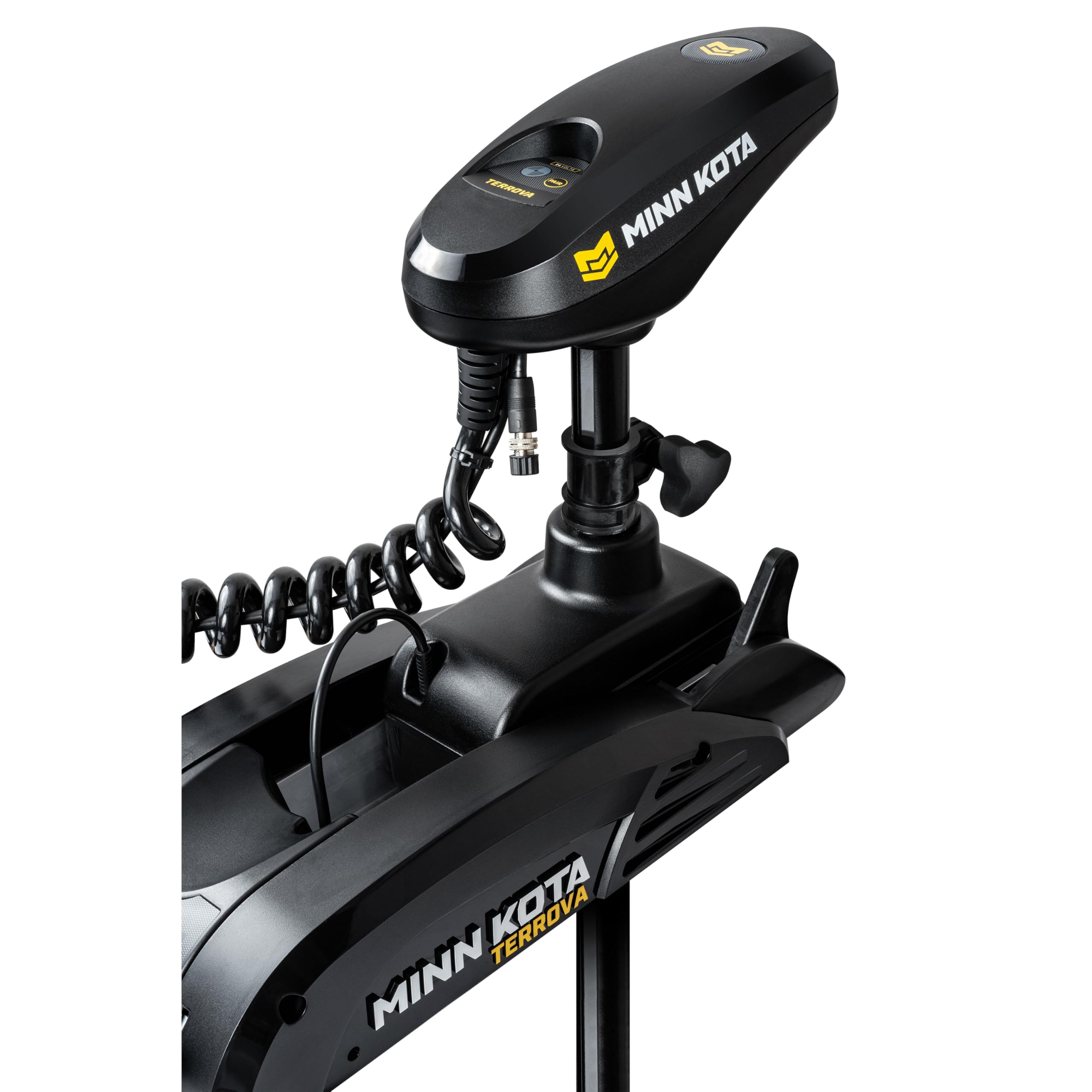 Minn Kota Terrova Bow-Mount Electric Trolling Motor with GPS, Spot-Lock, Dual Spectrum CHIRP Sonar – 112 Lb. Thrust, 60 In. Shaft, Freshwater