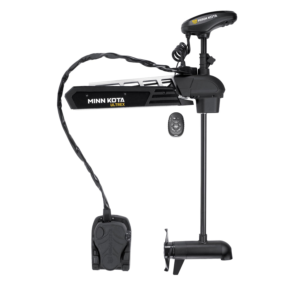 Minn Kota Ultrex Bow-Mount Electric Trolling Motor with GPS, Spot-Lock, Dual Spectrum CHIRP Sonar – 80 Lb. Thrust, 45 In. Shaft, Freshwater
