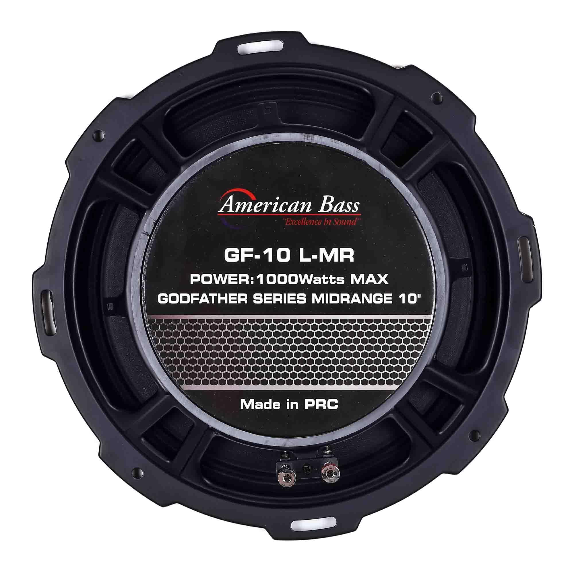 American Bass Godfather 10" Midrange Speaker, 1000