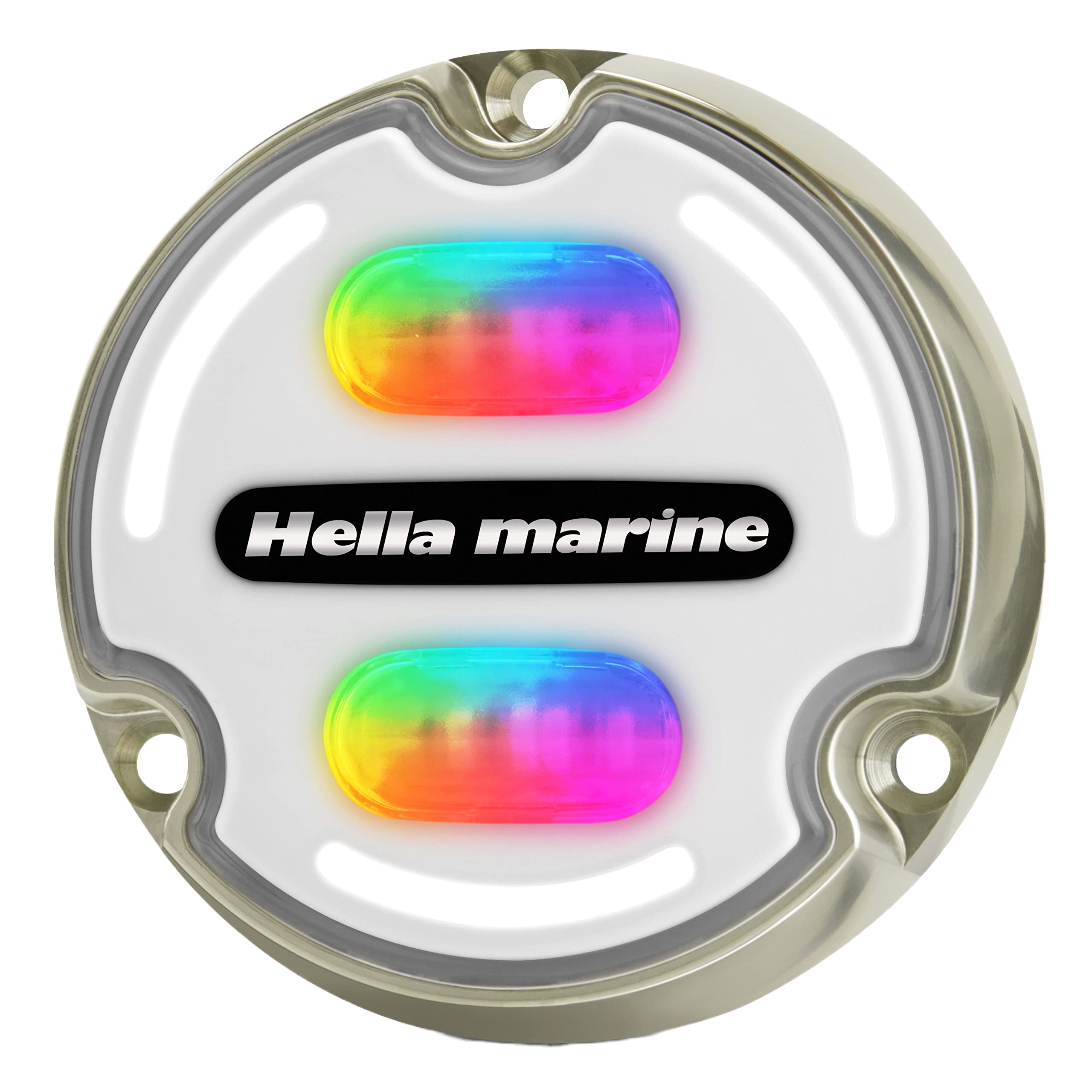 Hella Marine 16148101 A2 Navigation Light - RGB, Bronze, White Lens, Single