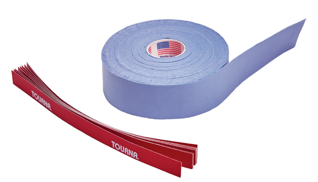 Tourna Grip XL Original Dry Feel Tennis Grip 10 Pack, Blue