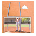 TACVPI Baseball Aluminum Foldable Batters Box Template - 4ft x 6ft
