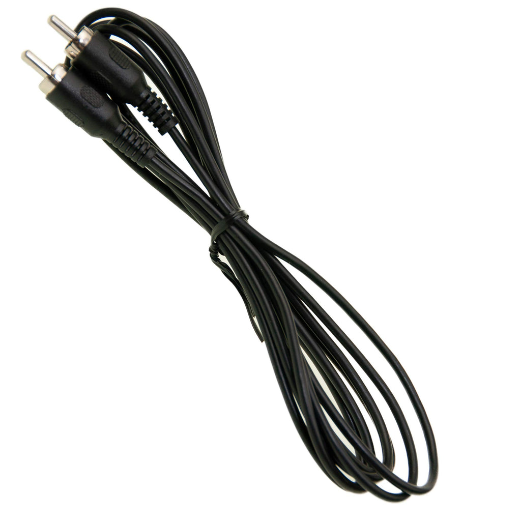 CableWholesale RCA Audio Video Cable, RCA Male to RCA Male A/V Cable, Black 26 AWG, 25 ft
