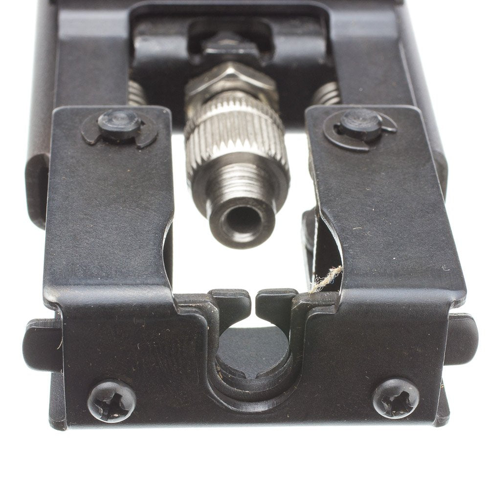 Coaxial Compression Tool for RG58, RG59 and RG6 Terminates F-pin, RCA and BNC