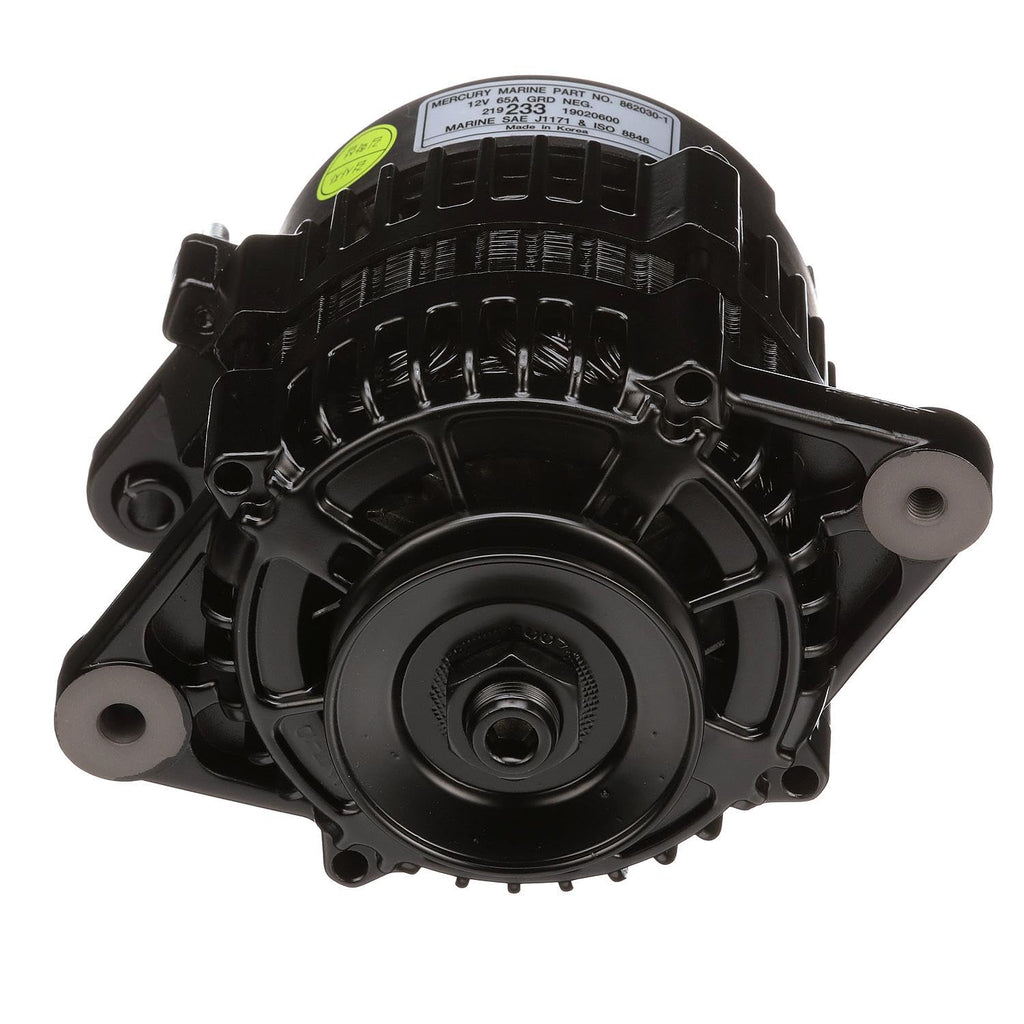 Quicksilver 862030T01 65 Amp Alternator, Delco, V-Belt for 3.0L MerCruiser Sterndrive or Inboard Engines