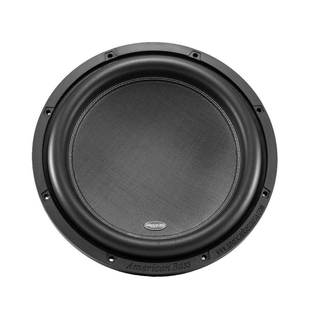 American Bass Speakers XR-15D4 15-inch Subwoofer Woofer 1500 Watt RMS & 3000 Watt Max Dual Voice Coil 4 Ohm Impedance Voice Coils 200 Oz Magnet