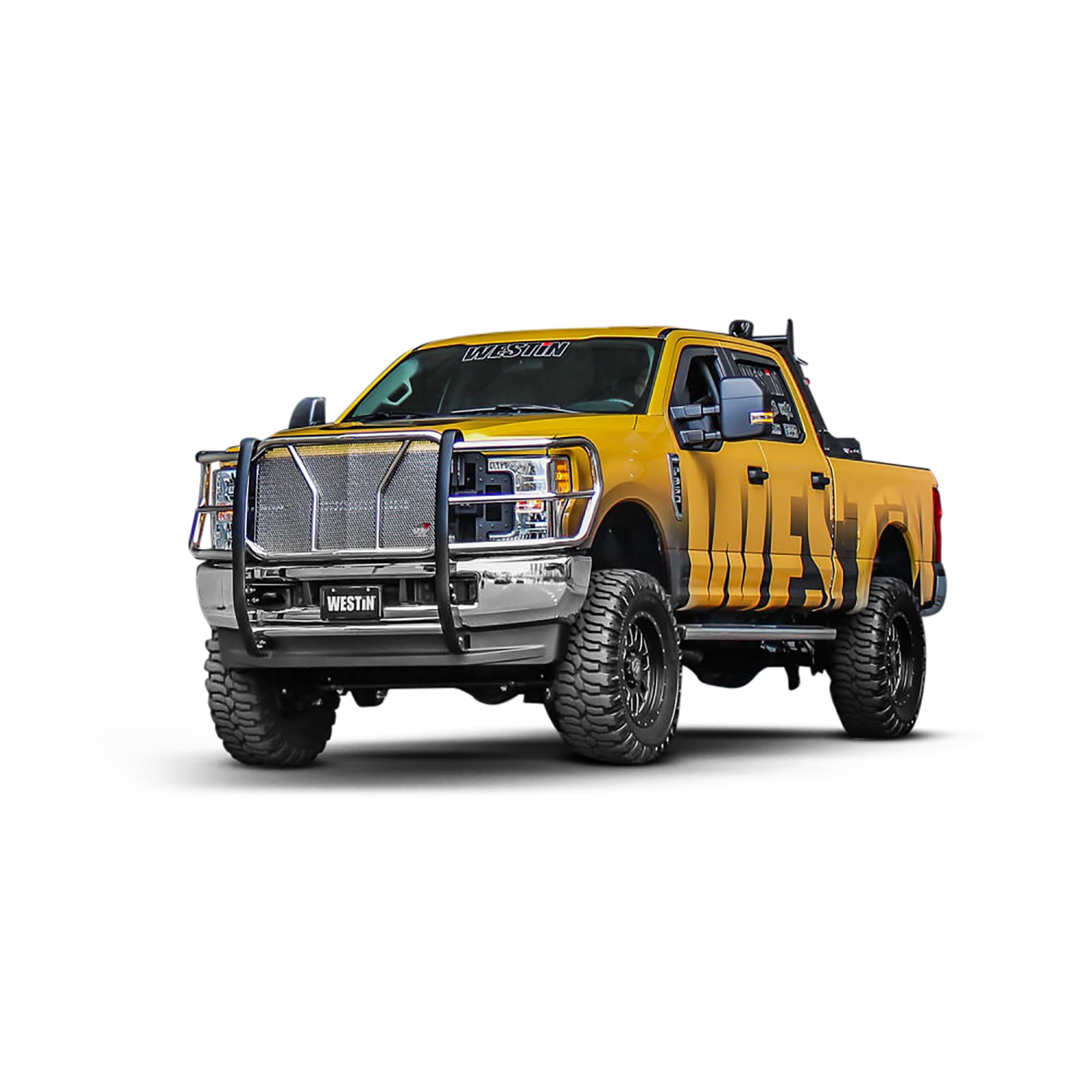 Westin 57-3900 HDX 1-Piece Grille Guard fits 2017-2022 F250 F350