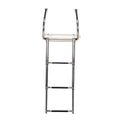 Seachoice Deluxe Universal Swim Platform w/ Side Mount Telescoping Ladder, 3 Step Ladder, Inboard/Outboard