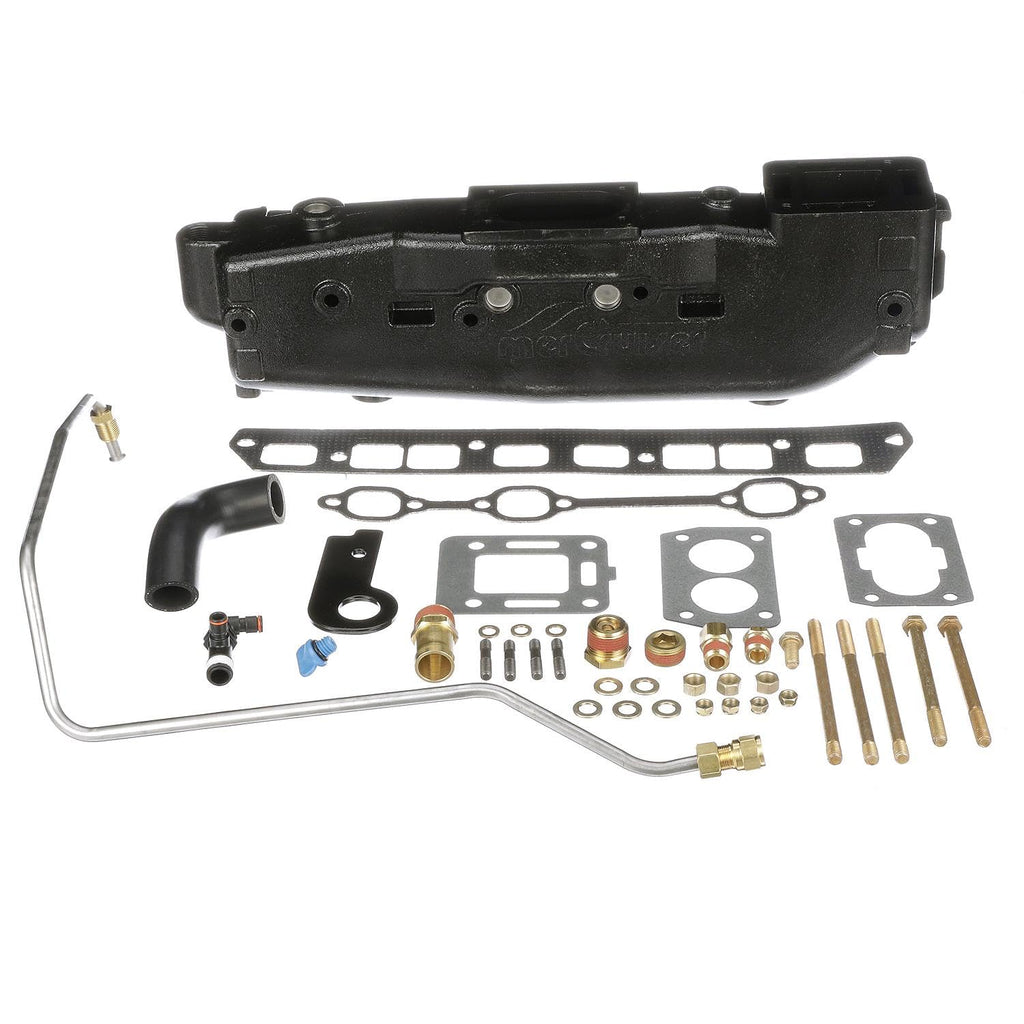 Quicksilver 860235A03 Exhaust Manifold Kit for Select MerCruiser 3.0L L and LX Sterndrive Engines