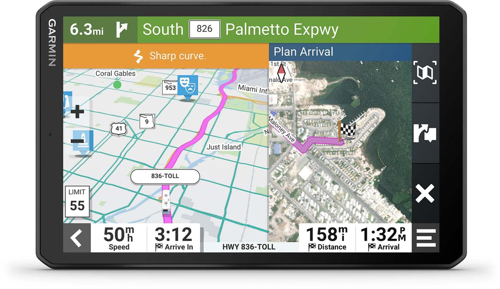 Garmin RV 895, 8” GPS RV Navigator