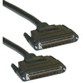 CableWholesale SCSI III LVD Cable, Black, HPDB68 (Half Pitch DB68) Male, 34 Twisted Pairs, 3 Foot