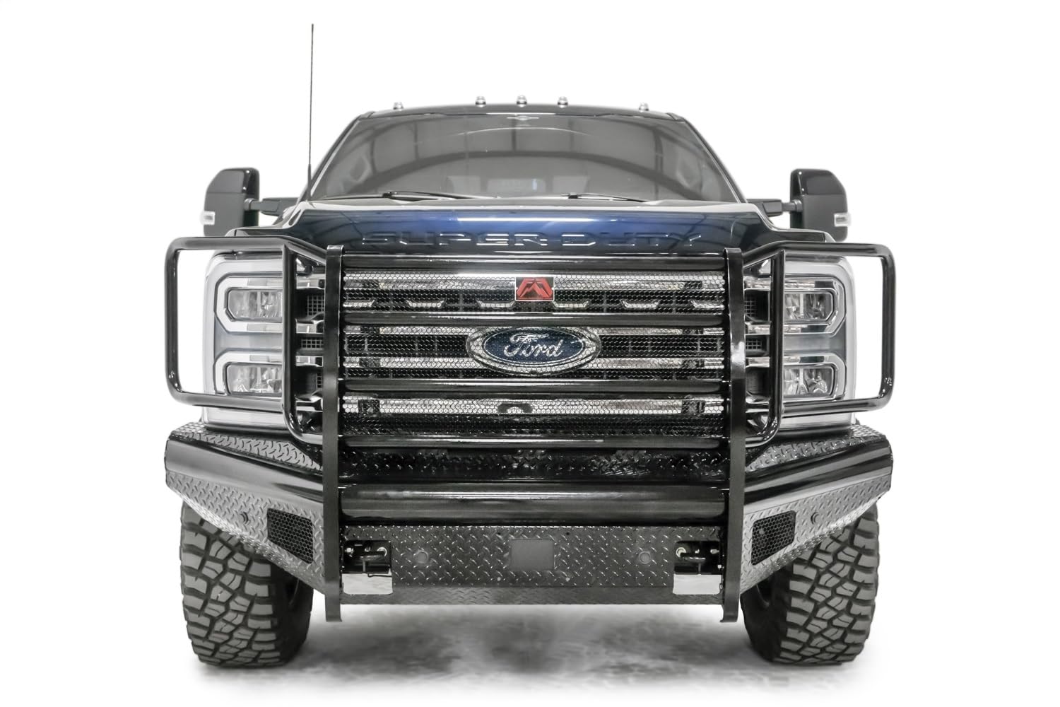 Fab Fours FS23-S5960-1 Black Steel Front Bumper