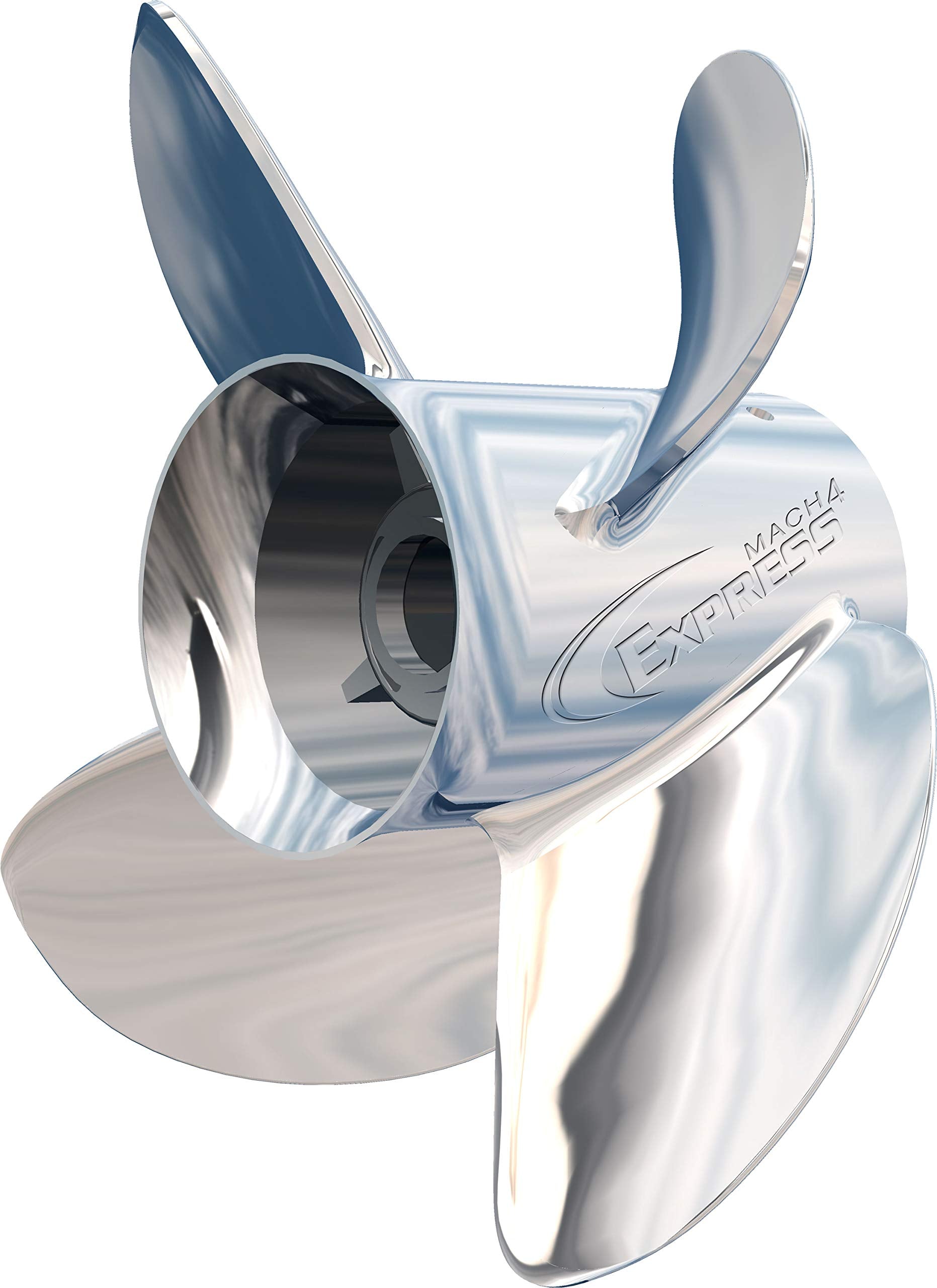 Turning Point Propeller 31501741 Express Left Stainless 4-Blade Propeller (14-1/4 X 17)
