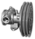 Jabsco 11860-0005 Series Electric Clutch Pump with Double A Grove Pully