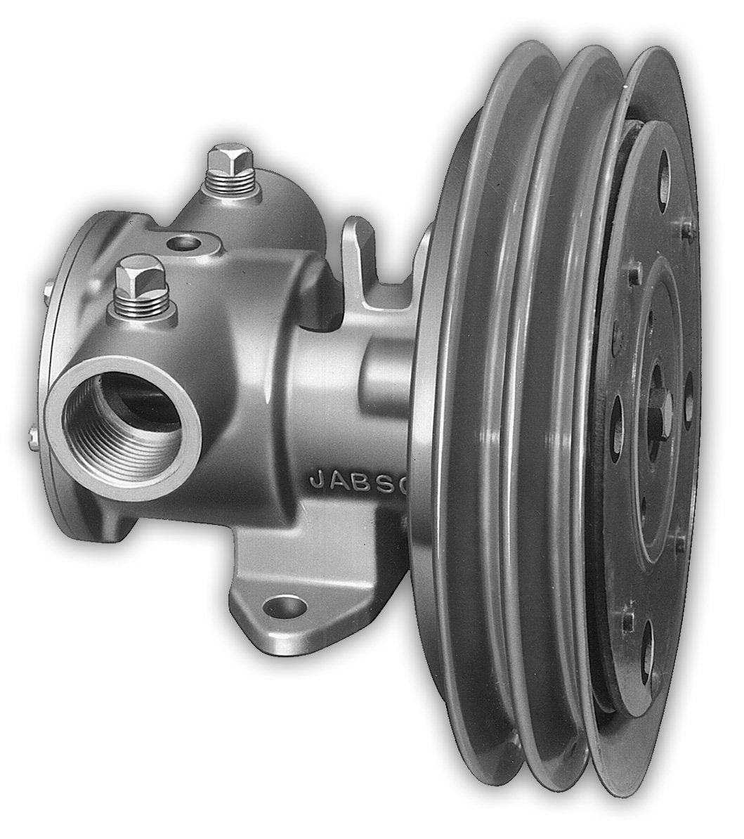 Jabsco 11860-0005 Series Electric Clutch Pump with Double A Grove Pully