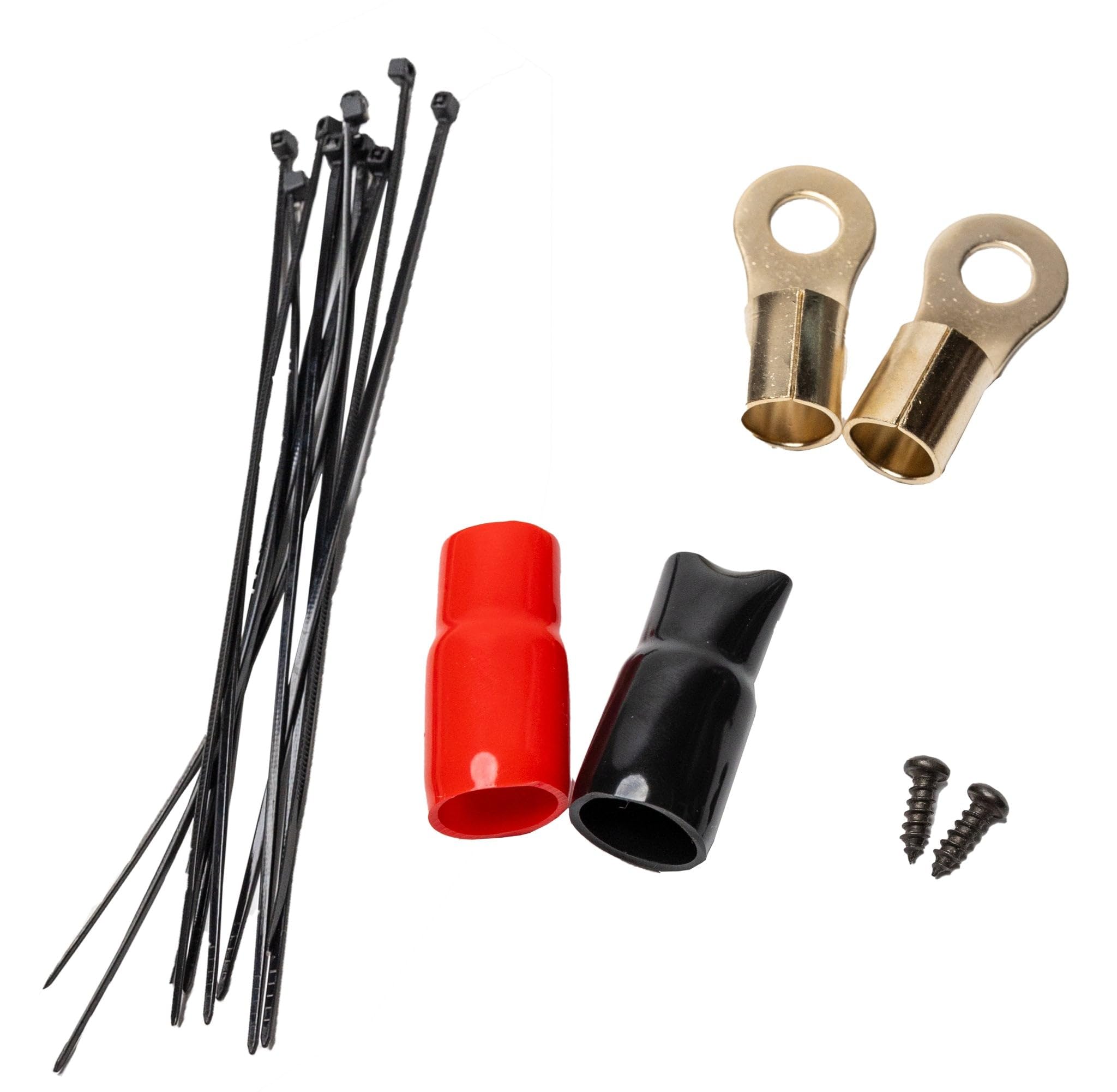 American Bass 4 Gauge CCA Amplifier Kit (Blue)