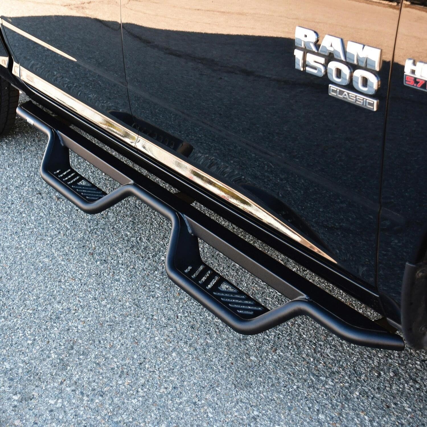 Westin 20-13565 Outlaw Drop Nerf Bars Textured Black Pair