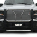 Westin 57-4060 HDX 1-Piece Grille Guard fits 2021-2026 F150 with Front Camera (Exc Raptor Platinum and 2022 and up Lightning EV)