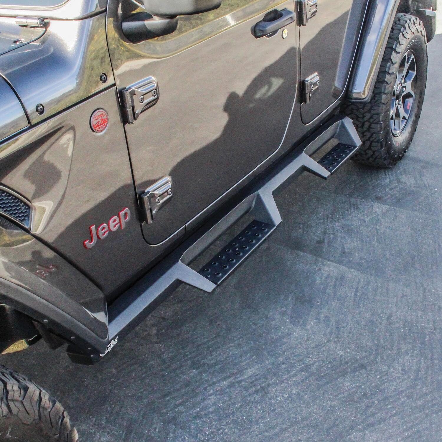 Westin 56-14065 HDX Drop Nerf Bars Textured Black Pair