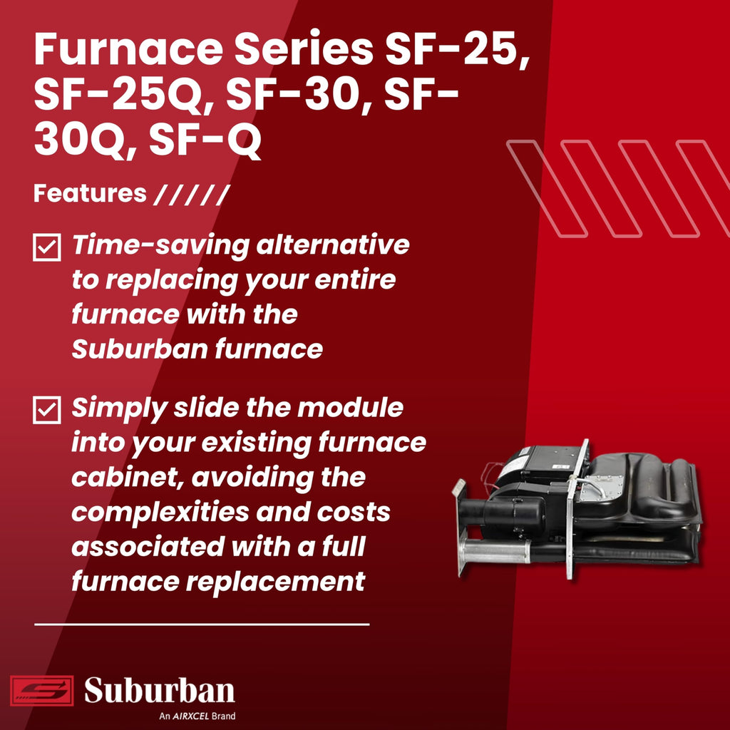 Suburban RP-30Q 30,000 BTU/h RV Furnace Replacement Core (2607A)