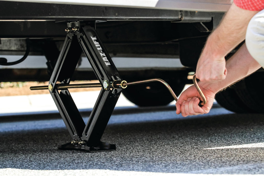 Eaz-Lift 20" RV Stabilizing Scissor Jack, Fits Pop-Up Campers and Travel Trailers - Pack of 2 (5,000lb Rating) - 48800